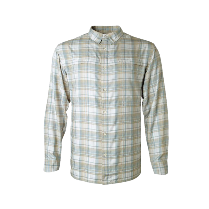 Chemise SAGE Guide Shirt Bronze Plaid | PLC-PECHE.FR