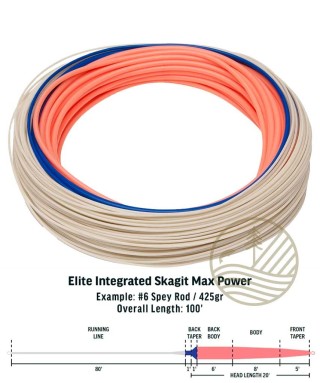 Soie RIO Elite Integrated Skagit Max Power | PLC FLY SHOP