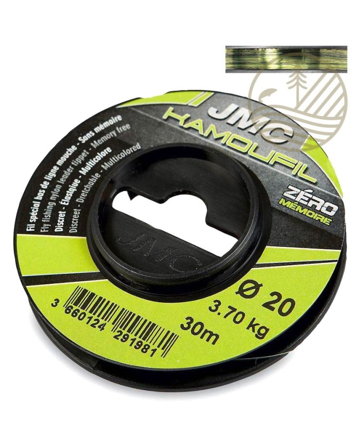 Fil nylon Kamoufil JMC 30m | PLC-PECHE.FR