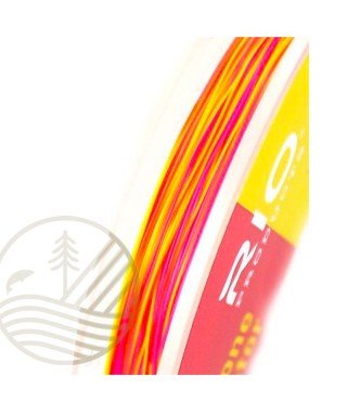 Fils Nylon RIO 2 Tone Indicator rose/jaune - PLC FLY SHOP