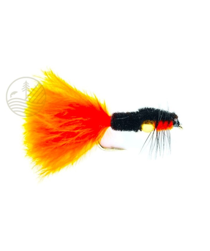 Mouche Montana Nugget Marabou Orange FULLING MILL