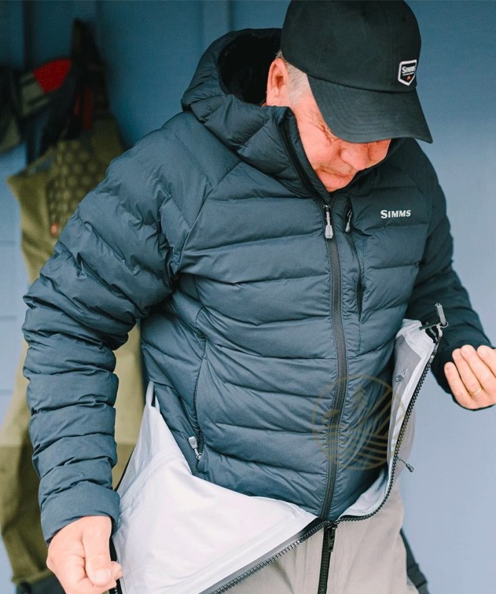 Veste SIMMS Exstream Hoody Black | PLC-PECHE.FR