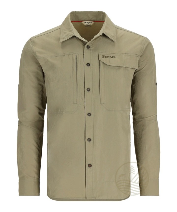 Chemise SIMMS Guide Shirt Stone | PLC-PECHE.FR