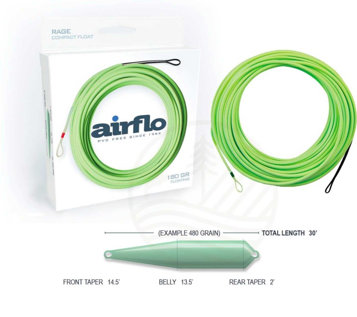Soie AIRFLO Rage Compact Float | PLC-PECHE.FR