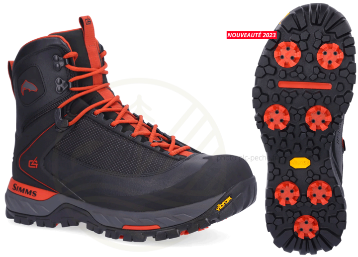 Chaussure de Wading SIMMS G4 Pro Powerlock Vibram | PLC-PECHE.FR