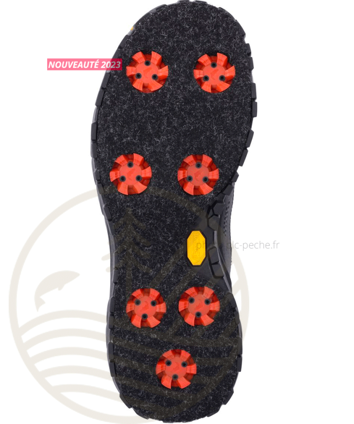 Chaussure de Wading SIMMS G4 Pro Powerlock Carbon Feutre | PLC-PECHE.FR
