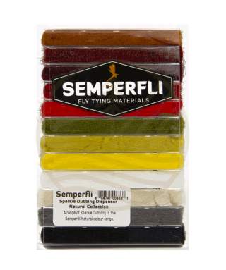 Sparkle Dubbing Natural Collection SEMPERFLI | PLC-PECHE.FR