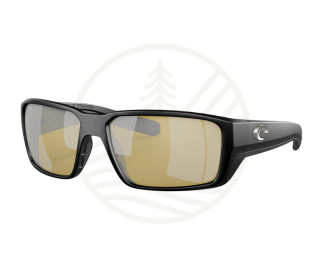 Lunettes Polarisantes COSTA Fantail Pro 580G Matte Black Sunrise Silver Mirror | PLC-PECHE.FR