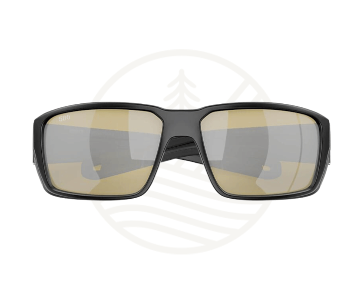 Lunettes Polarisantes COSTA Fantail Pro 580G Matte Black Sunrise Silver Mirror | PLC-PECHE.FR