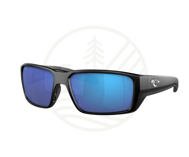 Lunettes Polarisantes COSTA Fantail Pro 580G Matte Black Blue Mirror | PLC-PECHE.FR