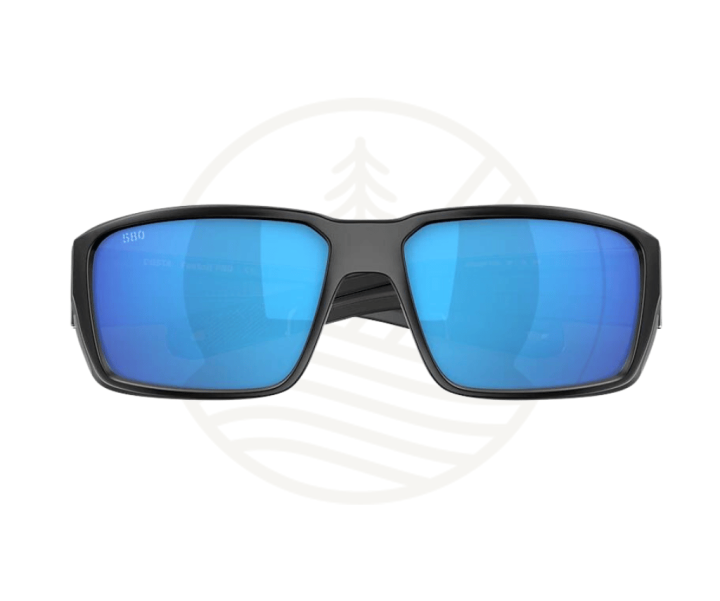 Lunettes Polarisantes COSTA Fantail Pro 580G Matte Black Blue Mirror | PLC-PECHE.FR