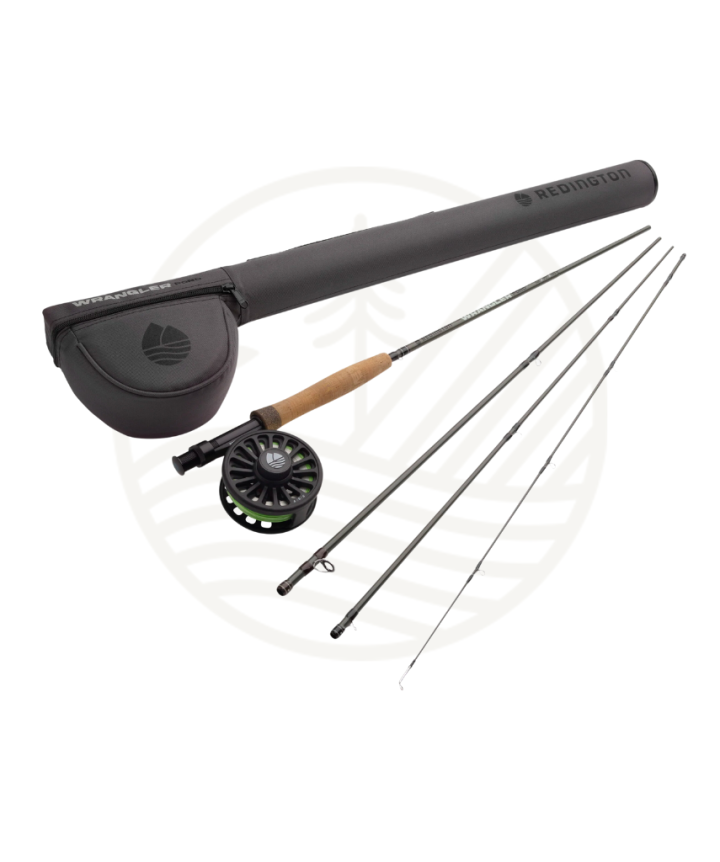 Pack prêt-à-pêcher REDINGTON Wrangler Pond 9' soie de 4 | PLC-PECHE.FR