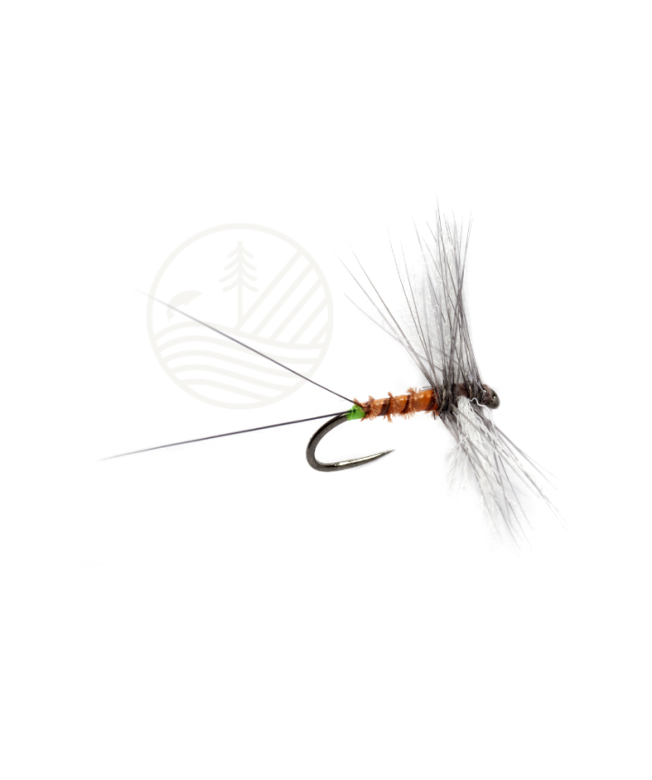 Mouche FULLING MILL Croston Cripple Spin Barbless | PLC-PECHE.FR