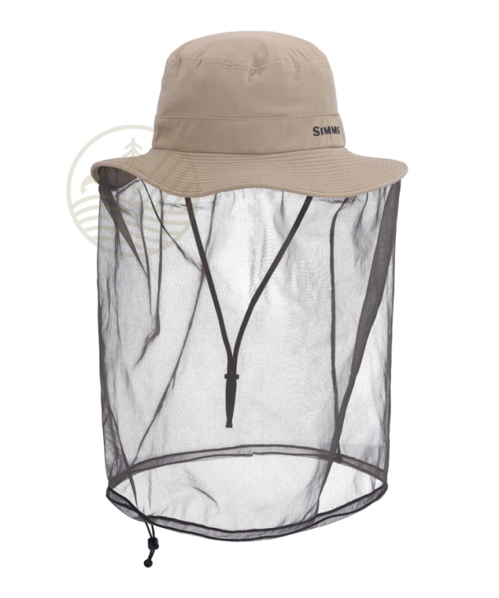 Chapeau SIMMS BugStopper Net Sombrero Stone | PLC-PECHE.FR