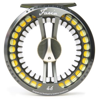 Moulinet mouche GUIDELINE Fario 2/4 Dark Grey Green Gold | PLC-PECHE.FR