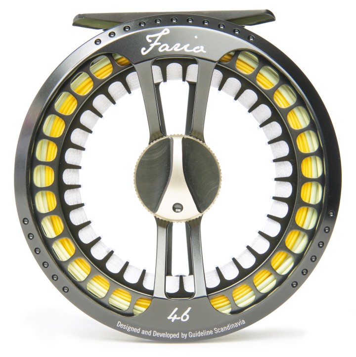 Moulinet mouche GUIDELINE Fario 2/4 Dark Grey Green Gold | PLC-PECHE.FR