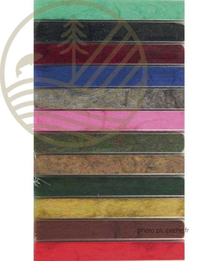 Quick Dubbing MDC Dry Flies 12 coloris | PLC-PECHE.FR