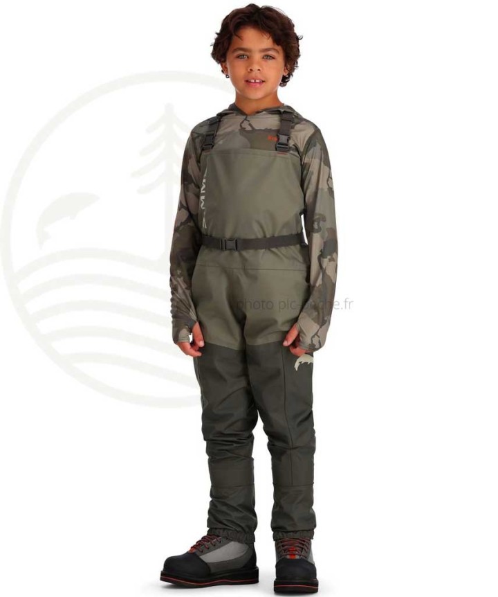 Waders enfant SIMMS Kid's Tributary Basalt | PLC-PECHE.FR