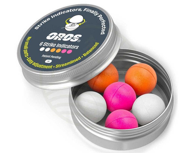 OROS Strike Indicator Pack de 6 (en boite) | PLC-PECHE.FR