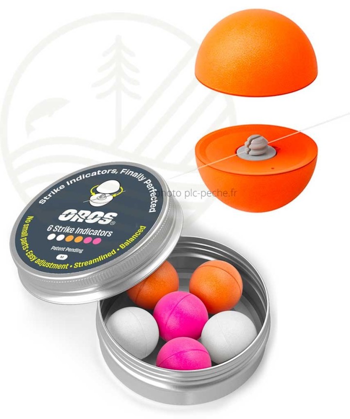OROS Strike Indicator Pack de 6 (en boite) | PLC-PECHE.FR