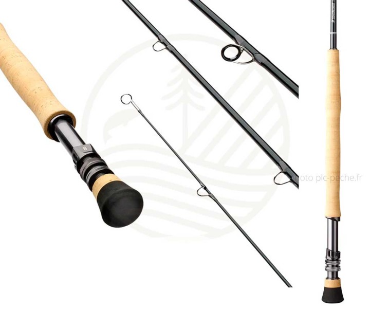Canne à mouche SAGE R8 SALT 9' soie 12 poignée longue| PLC FLY SHOP