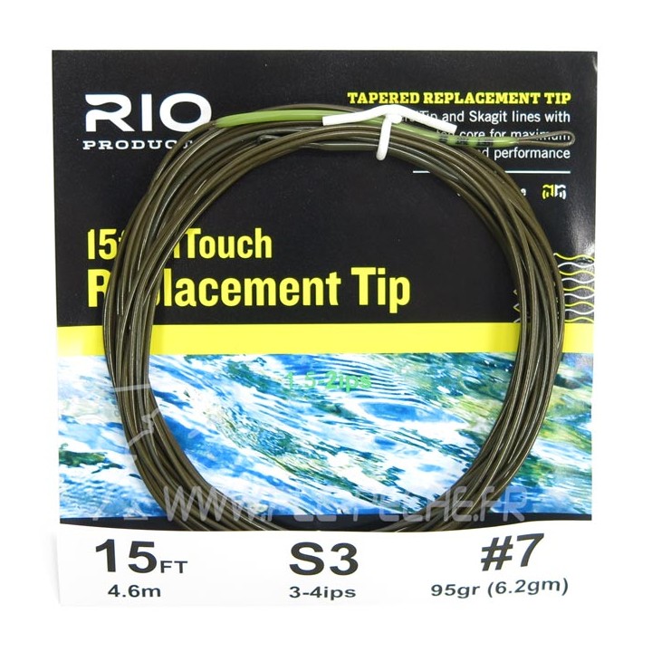 Rio Intouch Pointe de Remplacement 15' (4,60 m)  S3 | PLC-PECHE.FR