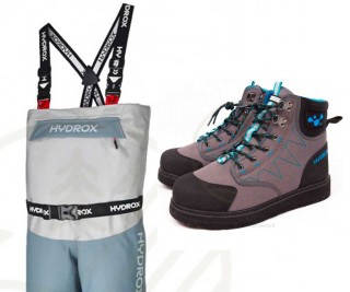 Packs Waders MDC Hydrox Imersion XL + Chaussures de Wading Hydrox Feutre T44  | PLC-PECHE.FR