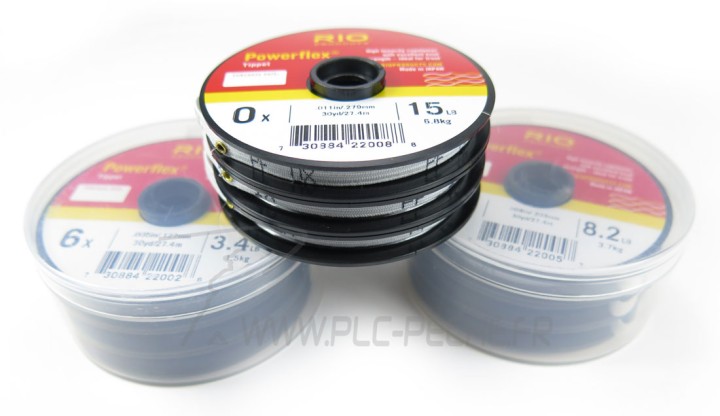 Fils Nylon RIO Powerflex (pack 3 bobines) | PLC-PECHE.FR