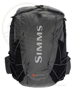 Gilet SIMMS Flyweight Vets Pack Smoke | PLC-PECHE.FR