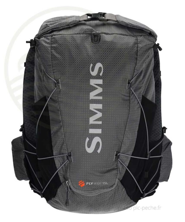 Gilet SIMMS Flyweight Vets Pack Smoke | PLC-PECHE.FR