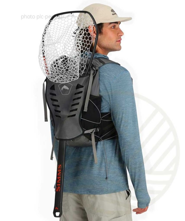 Gilet SIMMS Flyweight Vets Pack Smoke | PLC-PECHE.FR