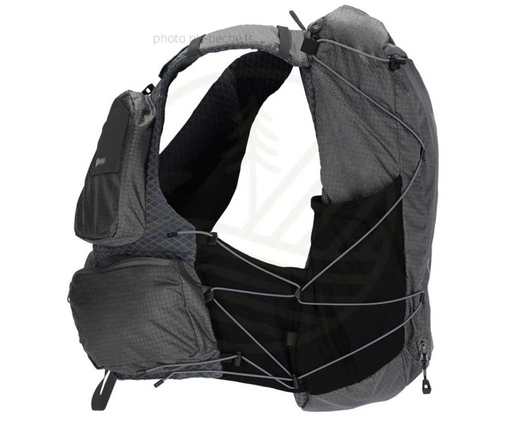 Gilet SIMMS Flyweight Vets Pack Smoke | PLC-PECHE.FR