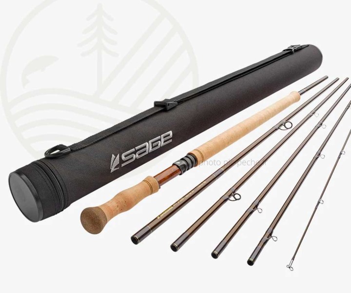 Canne à mouche SAGE R8 SPEY 14' soie 9 - 6 Brins | PLC FLY SHOP