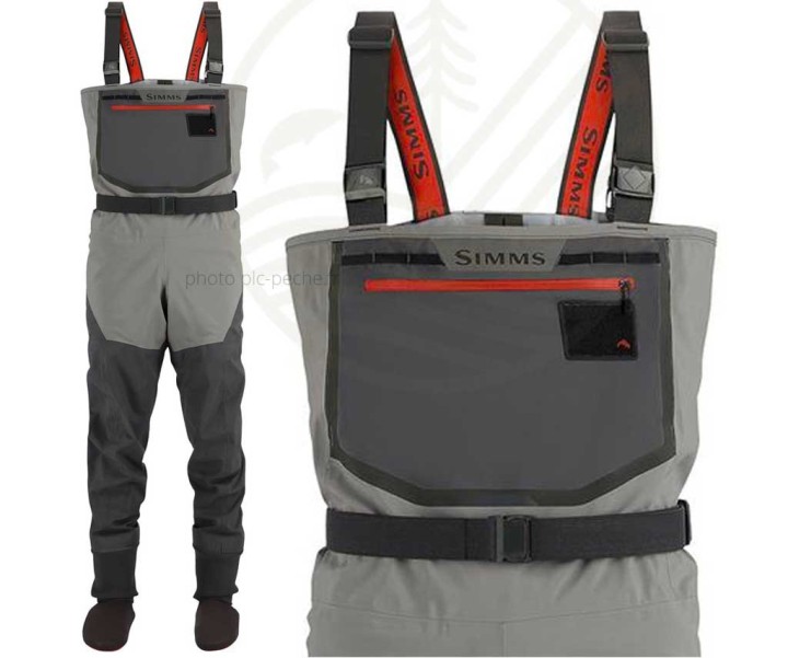 Waders SIMMS Freestone Stockingfoot Smoke | PLC-PECHE.FR