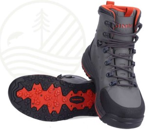 Chaussures de wading SIMMS Freestone Rubber Gunmetal | PLC-PECHE.FR