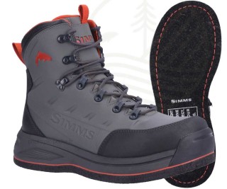 Chaussures de wading SIMMS Freestone Feutre | PLC-PECHE.FR