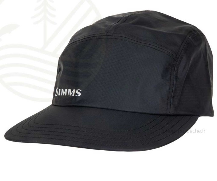 Simms Gore-Tex Rain Cap Black - PLC FLY SHOP
