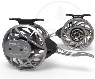 Moulinet mouche PEUX Fulgor Gris Acier | PLC FLY SHOP
