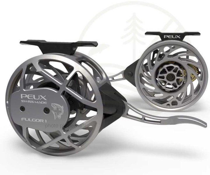 Moulinet mouche PEUX Fulgor Gris Acier | PLC FLY SHOP