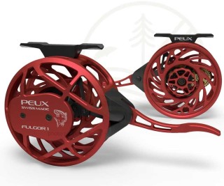 Moulinet PEUX Fulgor Rouge Sockey | PLC FLY SHOP