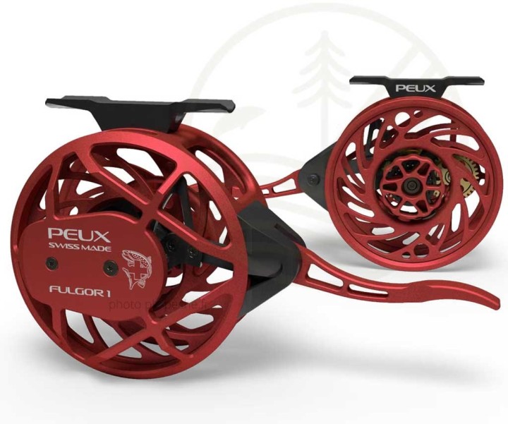 Moulinet PEUX Fulgor Rouge Sockey | PLC FLY SHOP