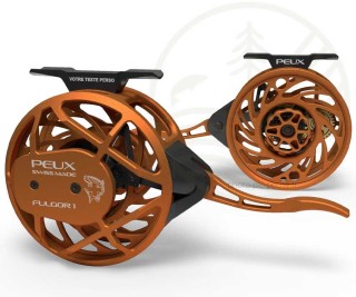 Moulinet PEUX Fulgor Orange Saumon| PLC FLY SHOP