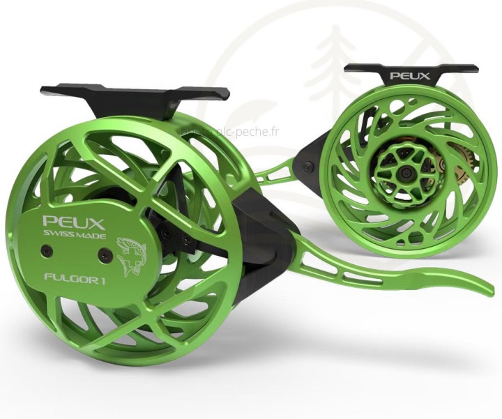 Moulinet PEUX Fulgor Vert Kelly | PLC FLY SHOP