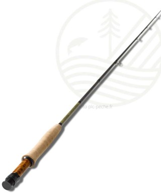 Canne à mouche ORVIS Superfine Glass 7'6 soie 4 | PLC FLY SHOP