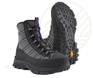 Chaussures PATAGONIA Forra Wading Boots Forge Grey Rubber  | PLC-PECHE.FR