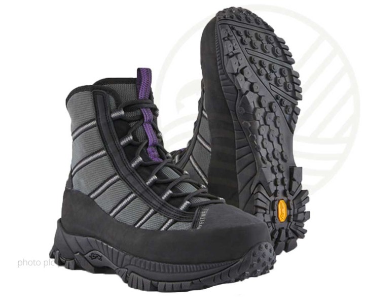 Chaussures PATAGONIA Forra Wading Boots Forge Grey Rubber  | PLC-PECHE.FR