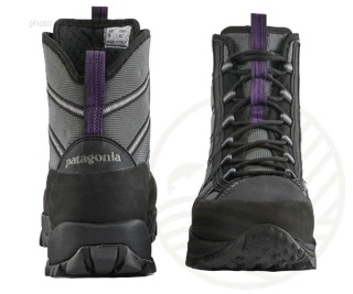 Chaussures PATAGONIA Forra Wading Boots Forge Grey Rubber  | PLC-PECHE.FR