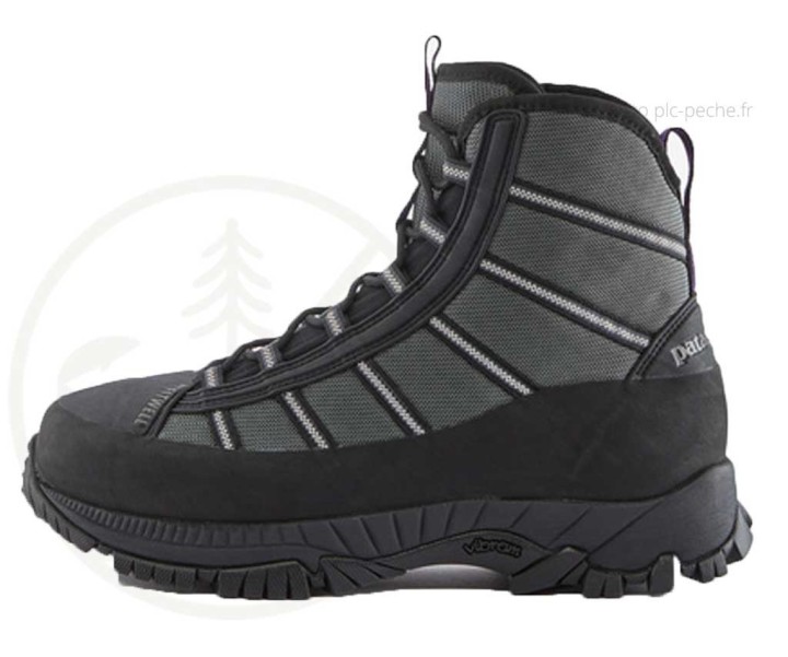 Chaussures PATAGONIA Forra Wading Boots Forge Grey Rubber  | PLC-PECHE.FR