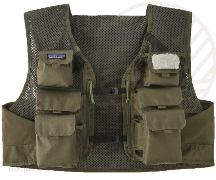 Gilet mouche PATAGONIA Stealth Pack Vest Basin Green | PLC-PECHE.FR