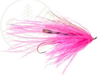 Mouche intruder single station Pink/White - PLC FLY SHOP